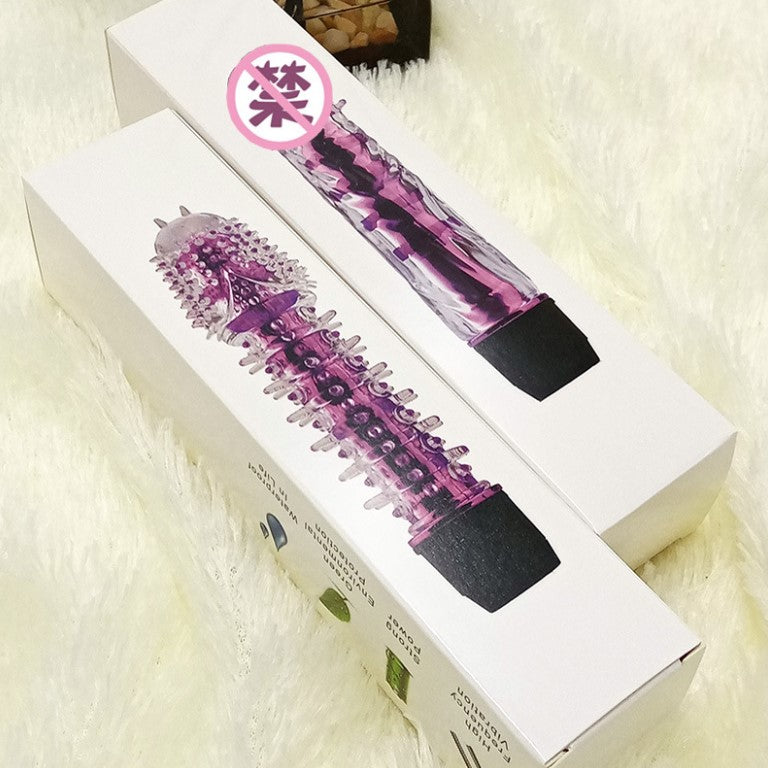 Prickle Pickle studded vibrating dildo, Studded vibrating  dildo, runs off AA batteries