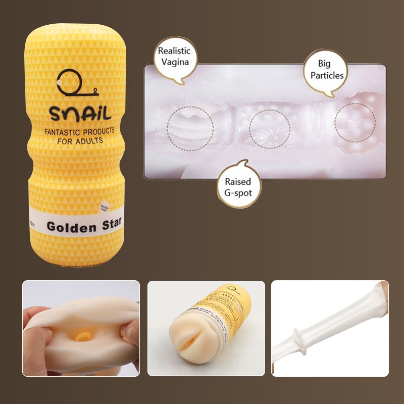 Snail Masturbation Cups, Male Masturbation Toys