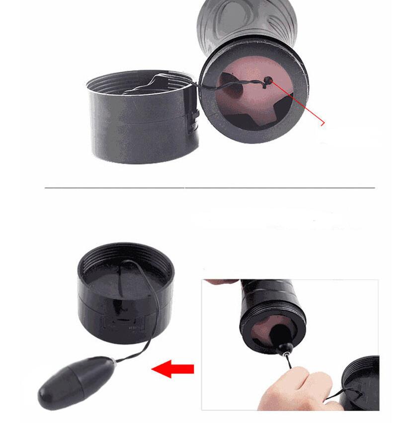 Fleshlight with vibration, Bussy Fleshligth with vibration, flashlight style masturbation cup