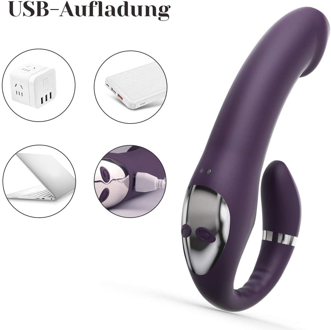 Strapless wearable vibrator,