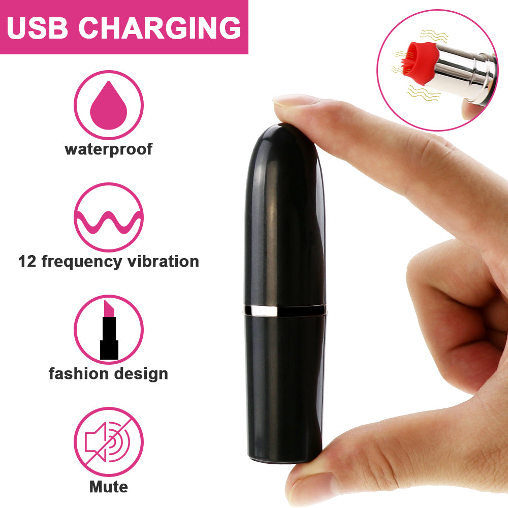 Rechargeable Lipstick Vibrator